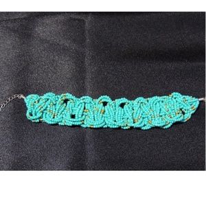 Seed Bead Woven Cuff Bracelet from Mexico